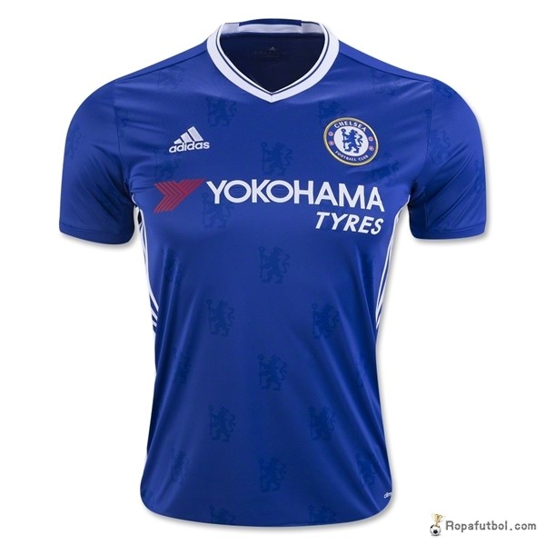 Camiseta Chelsea Replica Primera Ropa 2016/17 Azul